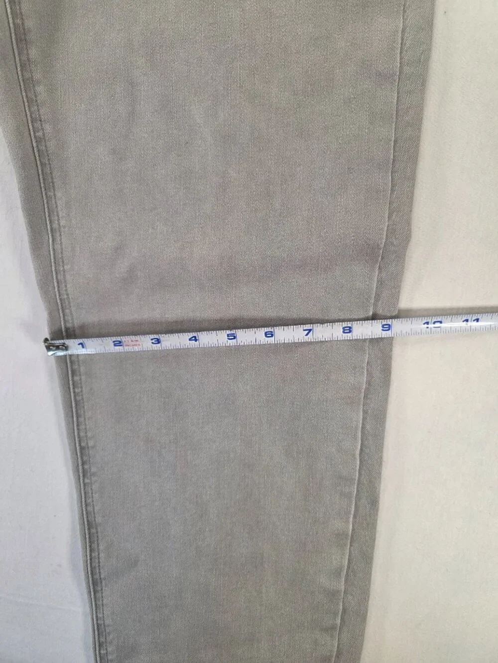 REDVANLY Ranstead Jeans Denim Pull On Pants Stretch  Gray Large (34x30)